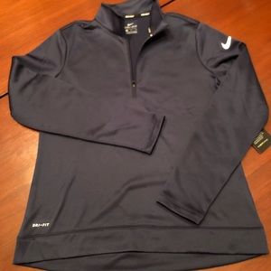 Nike Navy QuarterZip - Medium